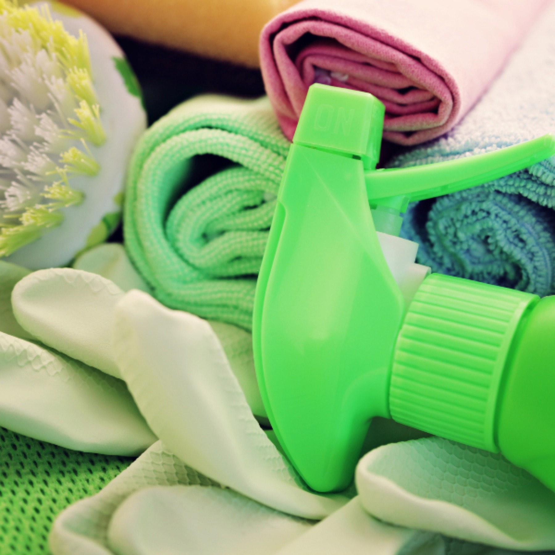 Professional cleaning supplies